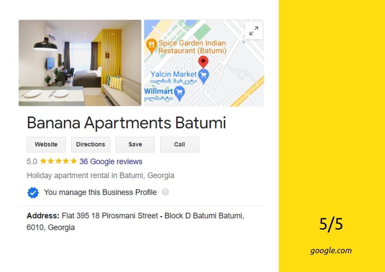 Banana Apartments 巴统 外观 照片